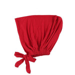 Hijab cap-red